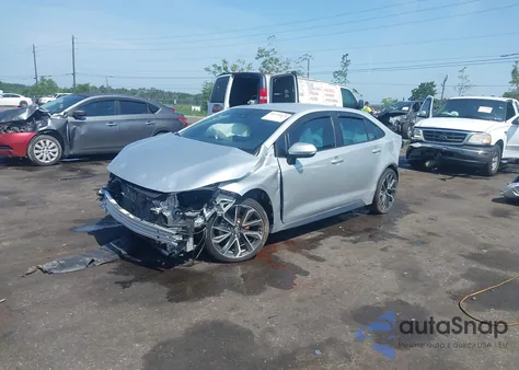 2022 Toyota Corolla Se z USA, uszkodzony, nr VIN 5YFS4MCE6NP106591